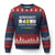 Cute Cats Autism Embrace Ugly Christmas Sweater Neurodiversity Celebrate The Spectrum TS02 Navy Red Print Your Wear