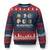 Embrace Neurodiversity Ugly Christmas Sweater We All Think Differently TS02 Navy Red Print Your Wear