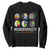 Embrace Neurodiversity Sweatshirt We All Think Differently TS02 Black Print Your Wear