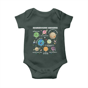 Neurodiverse Universe Baby Onesie Autism Awareness ASD ADHD Neurodiversity Sped Teacher TS02 Print Your Wear