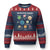 Neurodiverse Universe Ugly Christmas Sweater Autism Awareness ASD ADHD Neurodiversity Sped Teacher TS02 Navy Red Print Your Wear