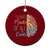 Embrace Neurodiversity Ceramic Ornament Celebrate Minds of All Kinds Teacher ASD TS02 1pc Red Print Your Wear
