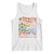 Neurodiversity Boho Floral Tank Top Celebrate Minds of All Kinds Autism ADHD ASD TS02 White Print Your Wear