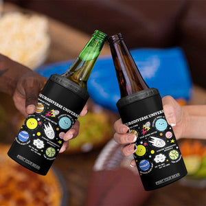 Neurodiverse Universe 4 in 1 Can Cooler Tumbler Autism Awareness ADHD ASD Neurodiversity TS02 Print Your Wear