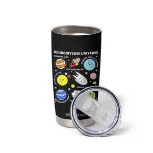Neurodiverse Universe Tumbler Cup Autism Awareness ADHD ASD Neurodiversity TS02 Print Your Wear