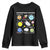 Neurodiverse Universe Youth Sweatshirt Autism Awareness ADHD ASD Neurodiversity TS02 Black Print Your Wear