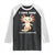 Funny ADHD Awareness Axolotl Raglan Shirt I Have ADHD I Ask A Lot Question Neurodiversity TS02 Black White Print Your Wear