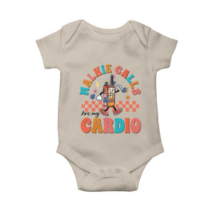 Special Education Baby Onesie Walkie Calls Are My Cardio Inspirational ABA SPED TS02 Sand Print Your Wear