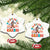 Special Education Ceramic Ornament Walkie Calls Are My Cardio Inspirational ABA SPED TS02 Print Your Wear