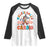 Special Education Raglan Shirt Walkie Calls Are My Cardio Inspirational ABA SPED TS02 White Black Print Your Wear