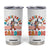 Special Education Tumbler Cup Walkie Calls Are My Cardio Inspirational ABA SPED TS02 White Print Your Wear