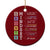 Special Education Ceramic Ornament Growth Mindset Positive Inspiration TS02 1pc Red Print Your Wear