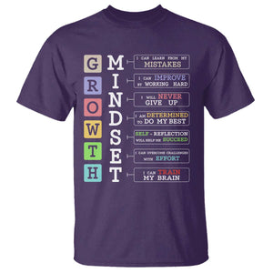 Special Education T Shirt Growth Mindset Positive Inspiration TS02 Purple Print Your Wear