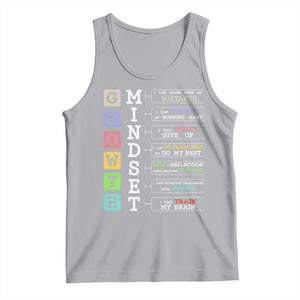 Special Education Tank Top Growth Mindset Positive Inspiration TS02 Athletic Heather Print Your Wear