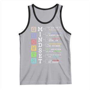 Special Education Tank Top Growth Mindset Positive Inspiration TS02 Athletic Heather Black Print Your Wear