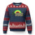 Feminist Ugly Christmas Sweater Destroy The Patriarchy Not The Planet Feminism TS02 Navy Red Print Your Wear