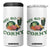 Funny Me So Corny 4 in 1 Can Cooler Tumbler Corned Beef And Cabbage Beer St Patrick's Day Drinking TS02 One Size: 16 oz White Print Your Wear