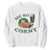 Funny Me So Corny Sweatshirt Corned Beef And Cabbage Beer St Patrick's Day Drinking TS02 White Print Your Wear