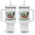 Funny Me So Corny Tumbler With Handle Corned Beef And Cabbage Beer St Patrick's Day Drinking TS02 One Size: 40 oz White Print Your Wear