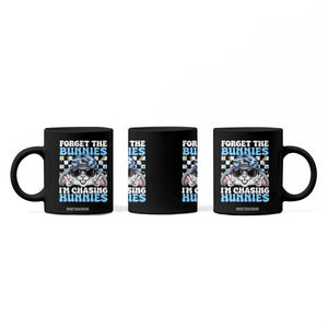 Funny Easter Bunny Forget the Bunnies I’m Chasing Hunnies Coffee Mug Cool Rabbit with Sunglasses & Hat Humor TS02 Print Your Wear