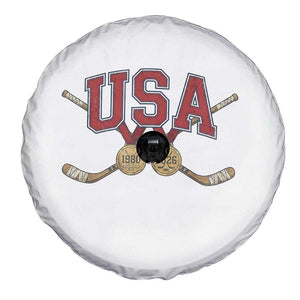 USA Ice Hockey Pride 1980 to 2026 Legacy Spare Tire Cover Patriotic American Champions TS02 Print Your Wear
