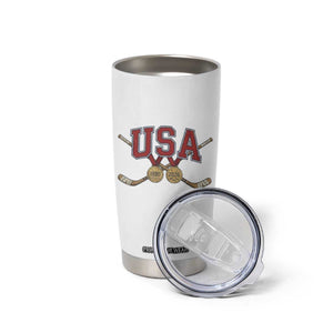 USA Ice Hockey Pride 1980 to 2026 Legacy Tumbler Cup Patriotic American Champions TS02 Print Your Wear