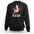 Funny American Canadan Sweatshirt US EH Canada Maple Leaf America Star Flag TS02 Black Print Your Wear