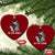 Ed the Zebra Meme Ceramic Ornament Funny Viral Animal Escape Internet Humor Fans TS02 Print Your Wear