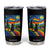 Whimsical Black Cat Pride Flag Tumbler Cup Colorful LGBTQ Rainbow TS02 Black Print Your Wear