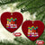 We Are All Human Rainbow Hands Ceramic Ornament LGBTQ+ Unity Equality Pride Month TS02 Print Your Wear