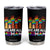 We Are All Human Rainbow Hands Tumbler Cup LGBTQ+ Unity Equality Pride Month TS02 Black Print Your Wear
