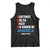 No Kings in America Since 1776 Tank Top Foxtrot Delta Taco Funny Patriotic Military Alphabet TS02 Black Print Your Wear
