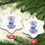 Rejecting Kings Since 1776 Ceramic Ornament Vintage Patriotic Ship 4th Of July Fireworks TS02 Print Your Wear