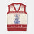 Rejecting Kings Since 1776 V-Neck Knit Sweater Vest Vintage Patriotic Ship 4th Of July Fireworks TS02 Beige Red Print Your Wear