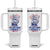 Rejecting Kings Since 1776 Tumbler With Handle Vintage Patriotic Ship 4th Of July Fireworks TS02 One Size: 40 oz White Print Your Wear