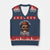 Chale Im Not Old Im Classic Foo V-Neck Knit Sweater Vest Funny Chicano Skull OG Cholo TS02 Navy Red Print Your Wear
