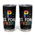 P is for Pride Tumbler Cup Funny Rainbow Alphabet Celebrating LGBTQ+ Identity TS02 Black Print Your Wear