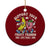 Support Your Fruity Friends Ceramic Ornament Retro Cute Banana and Berry LGBT Pride Support TS02 1pc Red Print Your Wear