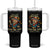 Jose Can You See Tumbler With Handle Funny Chelas y Cuetes 4th of July Latino Skeleton Fiesta TS02 One Size: 40 oz Black Print Your Wear