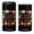 No Kings No Fascists No Tyrants No Nazis 4 in 1 Can Cooler Tumbler Subtle Resist Retro Boho Floral TS02 One Size: 16 oz Black Print Your Wear