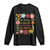 No Kings No Fascists No Tyrants No Nazis Long Sleeve Shirt Subtle Resist Retro Boho Floral TS02 Black Print Your Wear