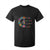 No Kings No Fascists No Tyrants No Nazis T Shirt For Kid Resist Retro Boho Floral Peace Sign TS02 Black Print Your Wear