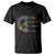No Kings No Fascists No Tyrants No Nazis T Shirt Resist Retro Boho Floral Peace Sign TS02 Black Print Your Wear
