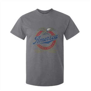 America Since 1776 T Shirt For Kid 4th of July Retro Vintage Patriotic Eagle Pride TS02 Charcoal Print Your Wear