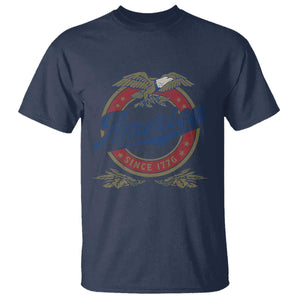 America Since 1776 T Shirt 4th of July Retro Vintage Patriotic Eagle Pride TS02 Navy Print Your Wear
