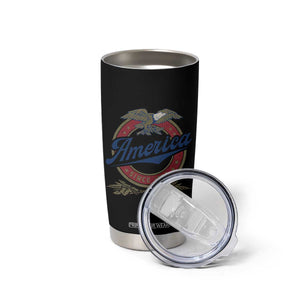 America Since 1776 Tumbler Cup 4th of July Retro Vintage Patriotic Eagle Pride TS02 Print Your Wear