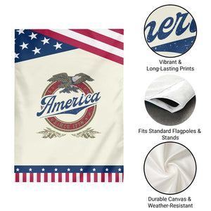 America Since 1776 Garden Flag 4th of July Retro Vintage Patriotic Eagle Pride TS02 Print Your Wear