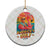 Americas Gulf Est 2025 Ceramic Ornament Funny Trump Flamingo Float Patriotic Beach TS02 1pc Christmas Plaid Print Your Wear