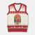 Americas Gulf Est 2025 V-Neck Knit Sweater Vest Funny Trump Flamingo Float Patriotic Beach TS02 Beige Red Print Your Wear