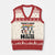 There's Some Gays in This House V-Neck Knit Sweater Vest Funny LGBTQ+ Horror Character Pride Mashup TS02 Beige Red Print Your Wear
